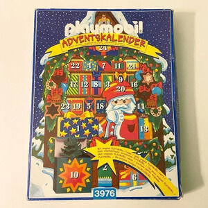 Vintage 1998  Playmobil 3976 Advent Calendar Incomplete